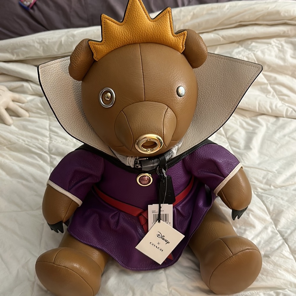 Disney X Coach Evil Queen Collectible Bear